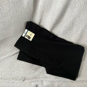 New Terra And Sky High Rise Fitted Leggings 1x(16w-18w) black